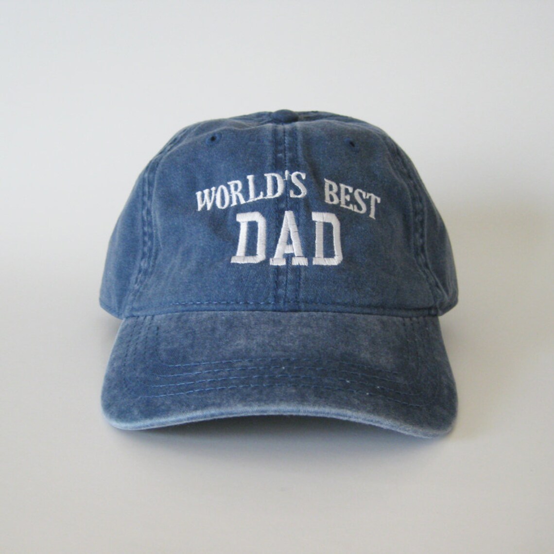 Blue World’s Best Dad cap